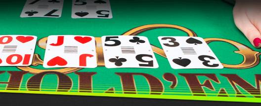 Casino Hold’em game at 888casino